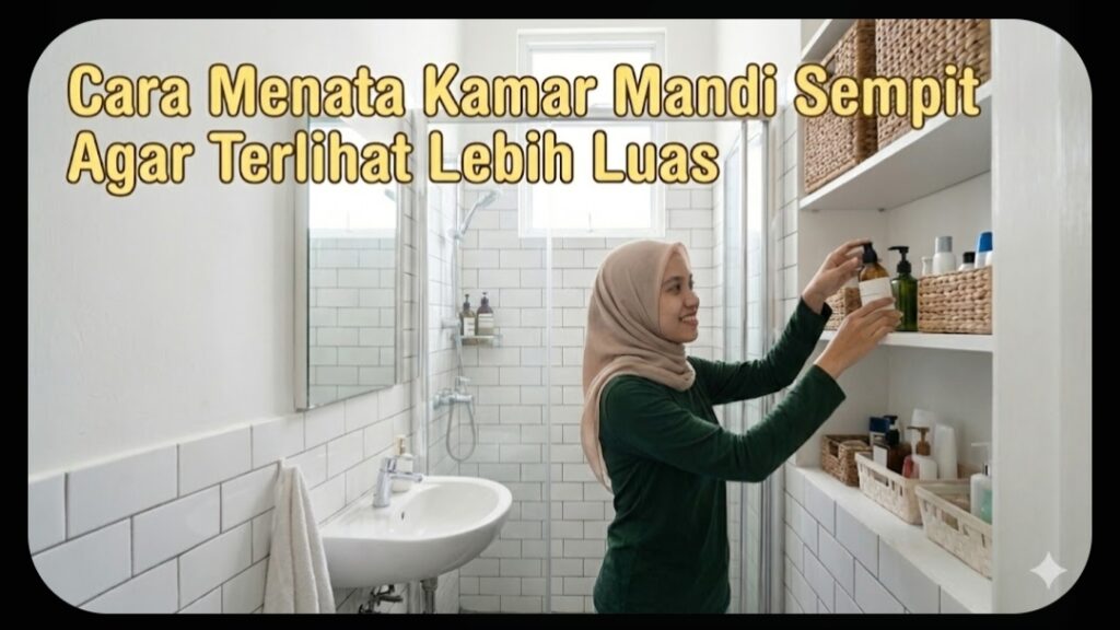 Menata kamar mandi