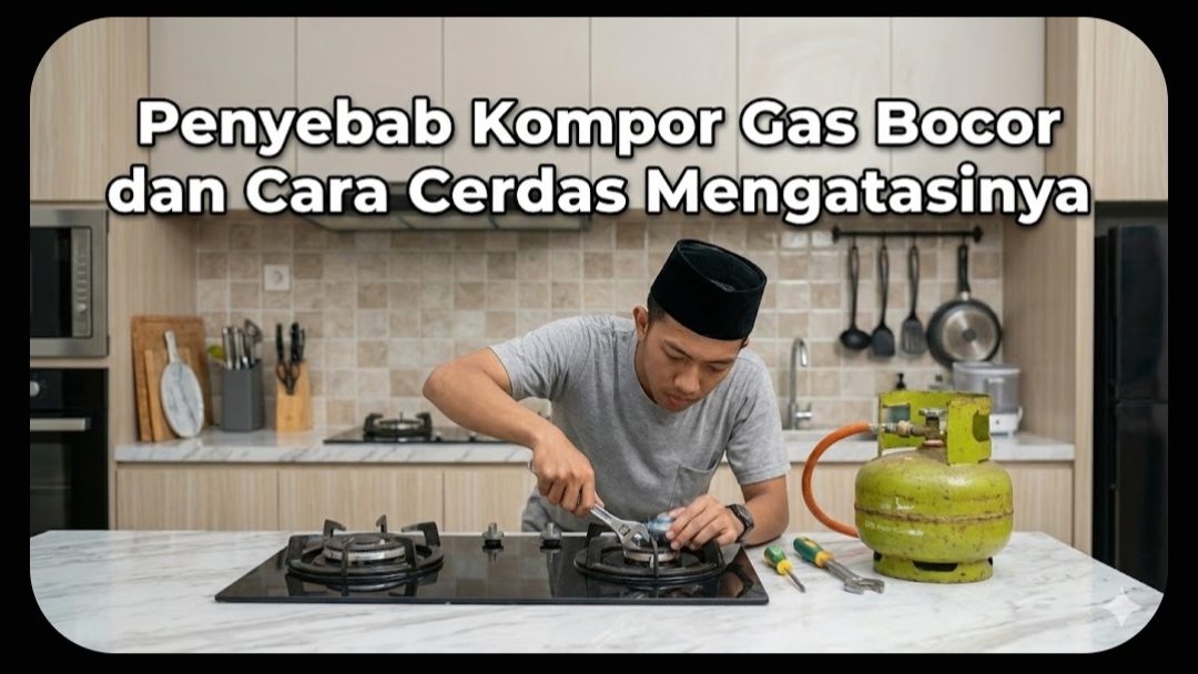 Kompor gas bocor