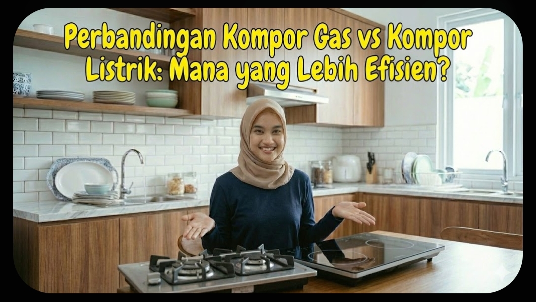 Kompor gas dan kompor listrik