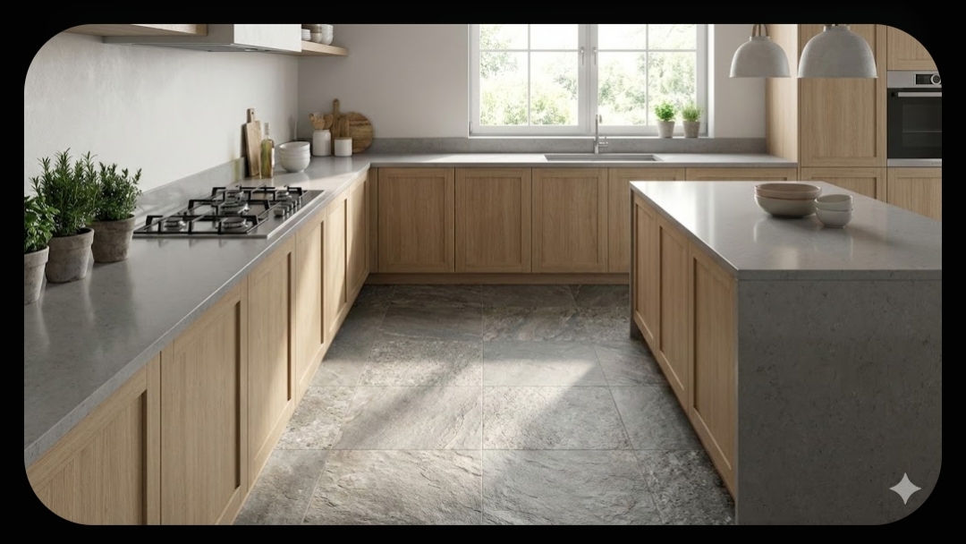 Keramik Motif Batu Alam