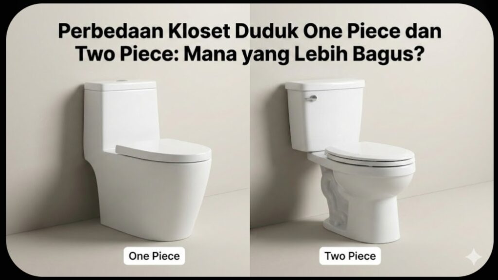 Perbedaan kloset Duduk