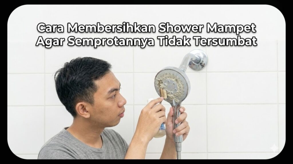 Membersihkan Shower