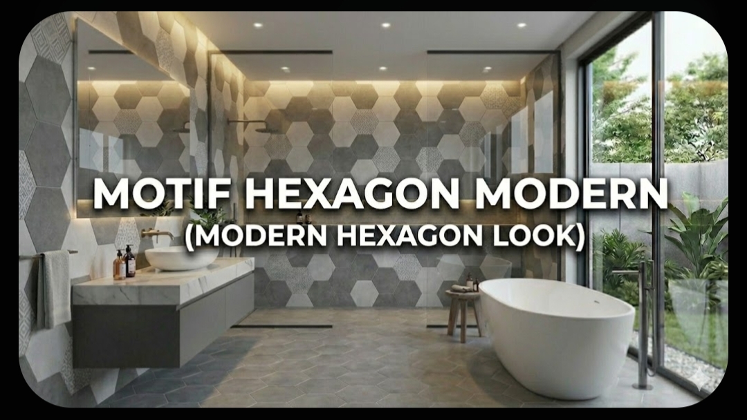 Motif Hexagon modern