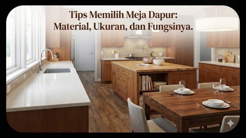 Meja dapur