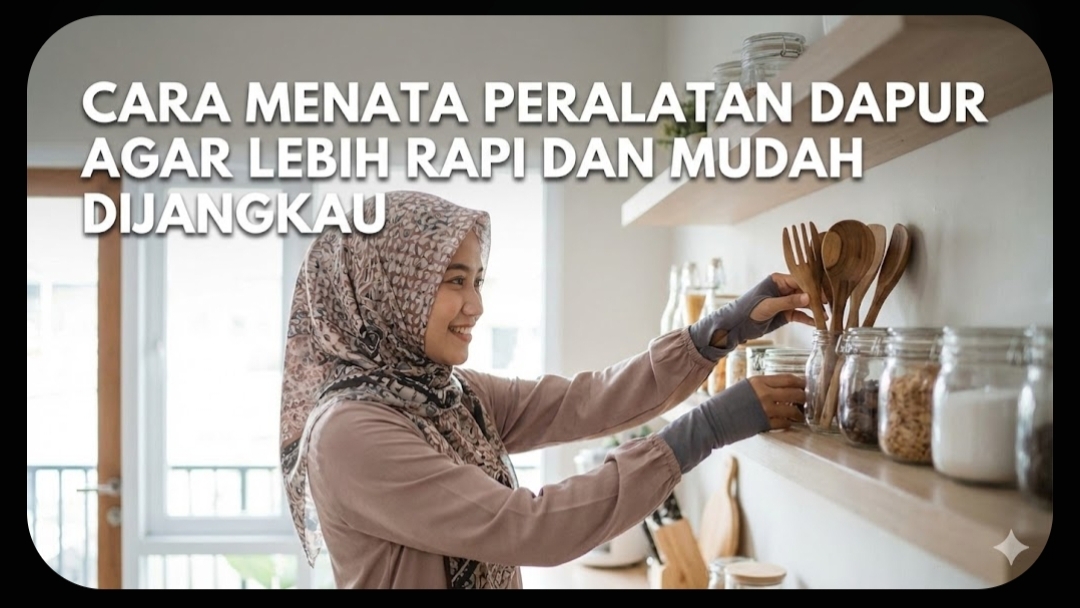 Menata Peralatan dapur