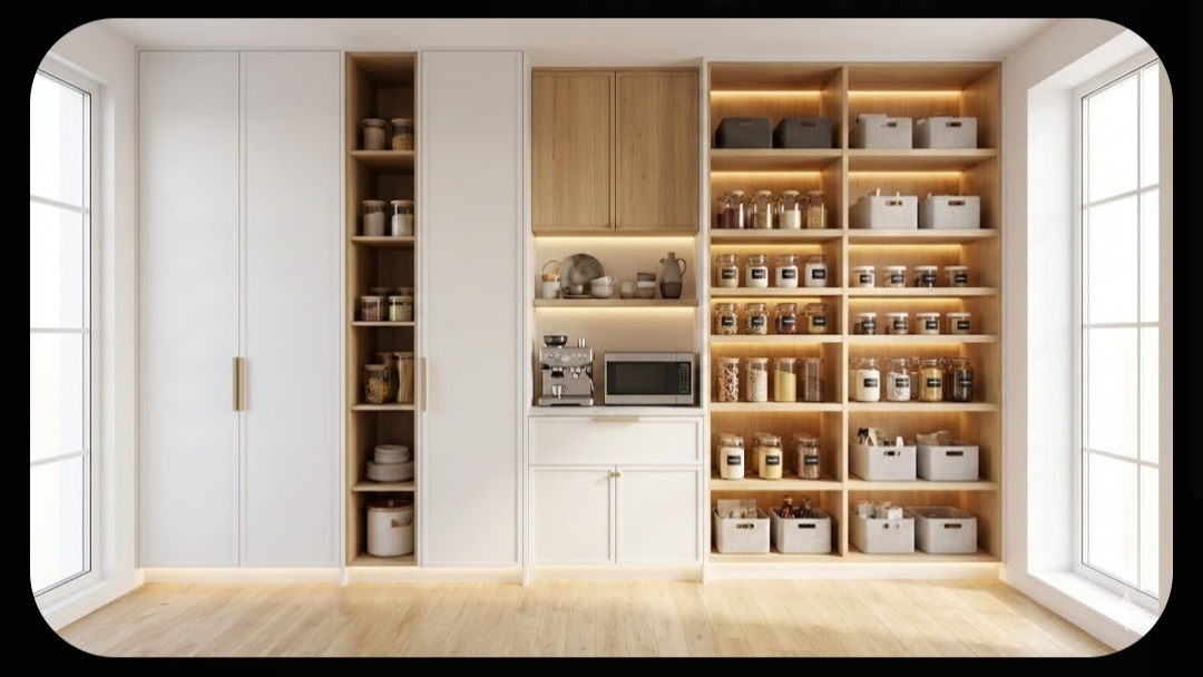 Dapur model Pantry Style