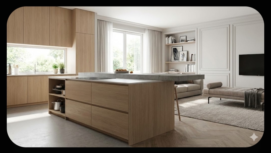 Memisahkan Area Dapur dengan Ruang Lain