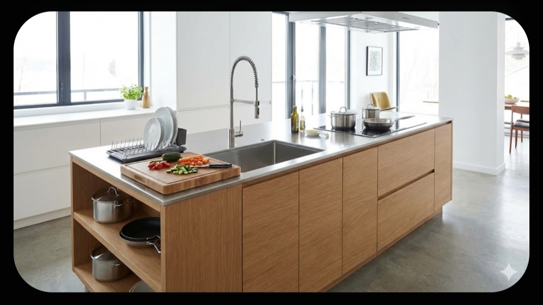 Tempat Khusus untuk Sink atau Kompor Tambahan