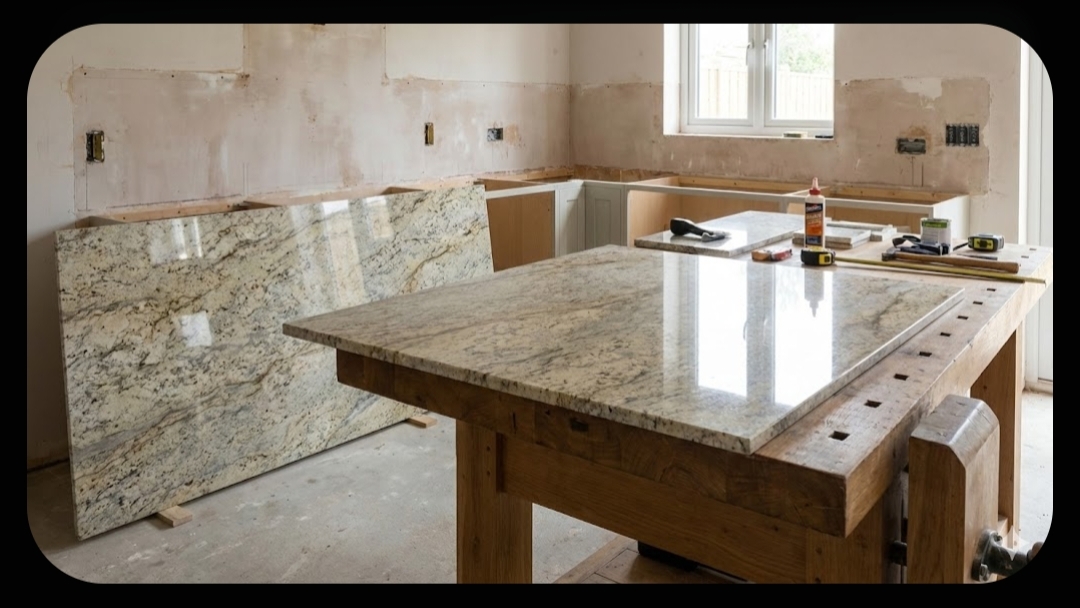 Backsplash granit