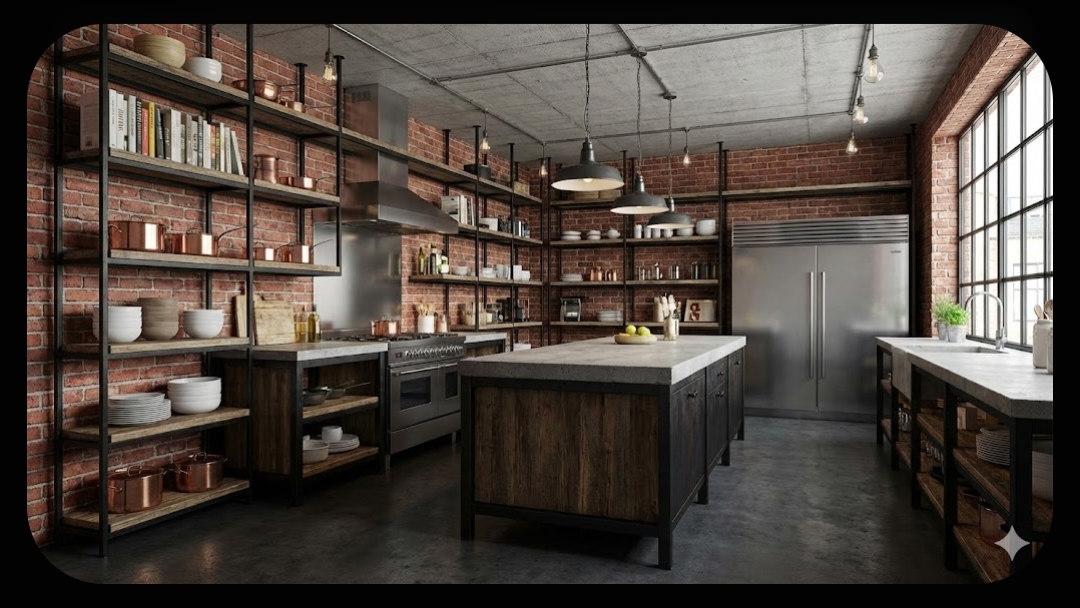 Dilengkapi rak terbuka