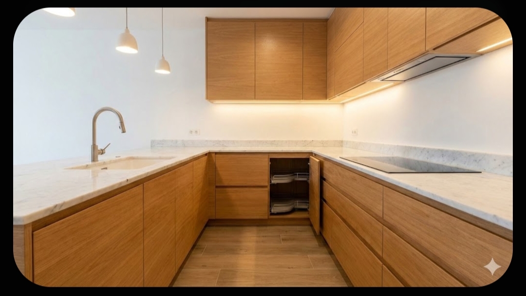 Kitchen Set Letter L