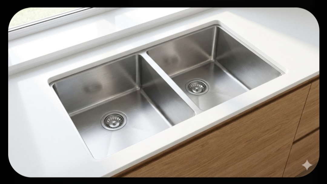 Wastafel Double Bowl Sink