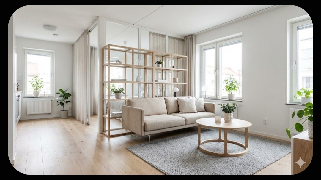 Rak terbuka sebagai pemisah