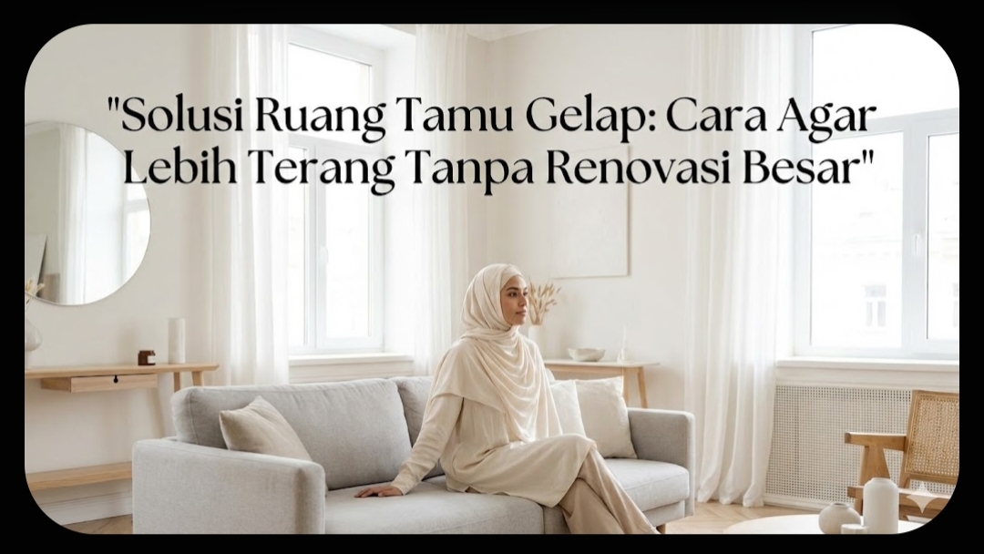 Solusi Ruang tamu gelap