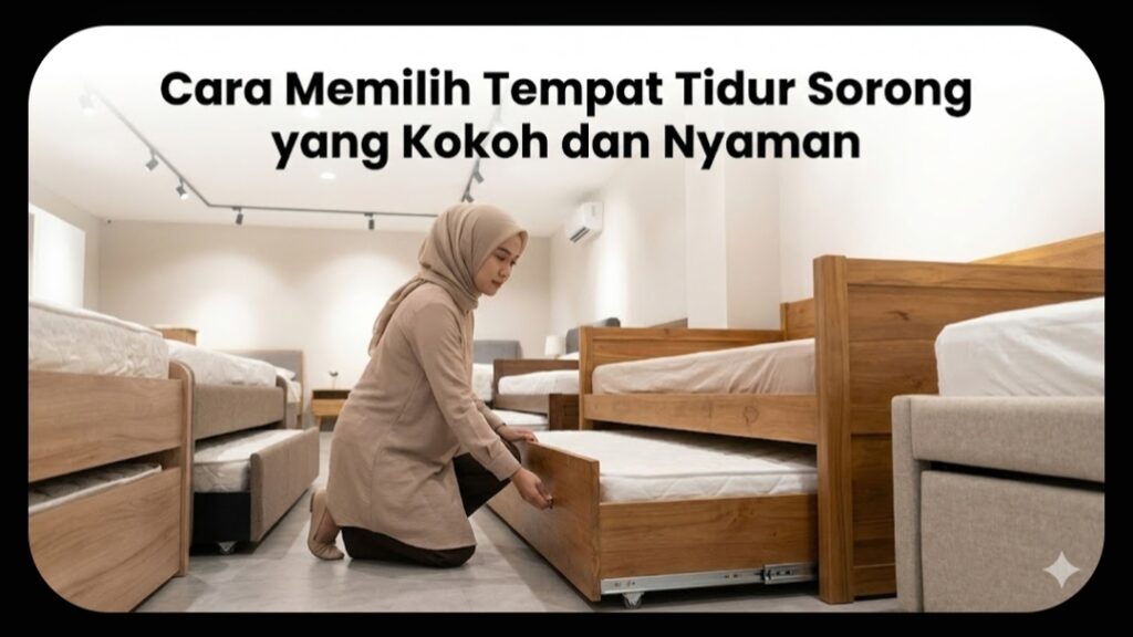 Tempat tidur sorong