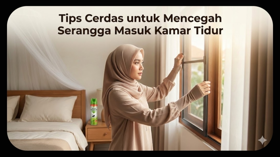 Serangga masuk kamar