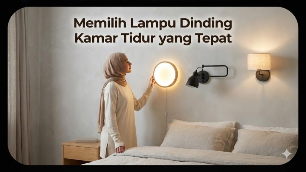 Lampu dinding kamar