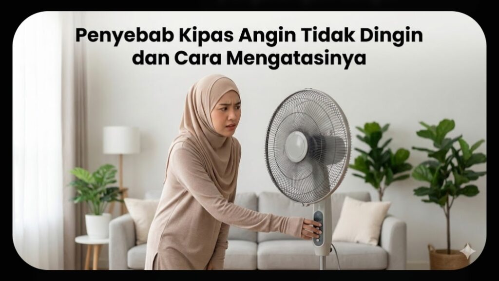 Kipas angin tidak dingin