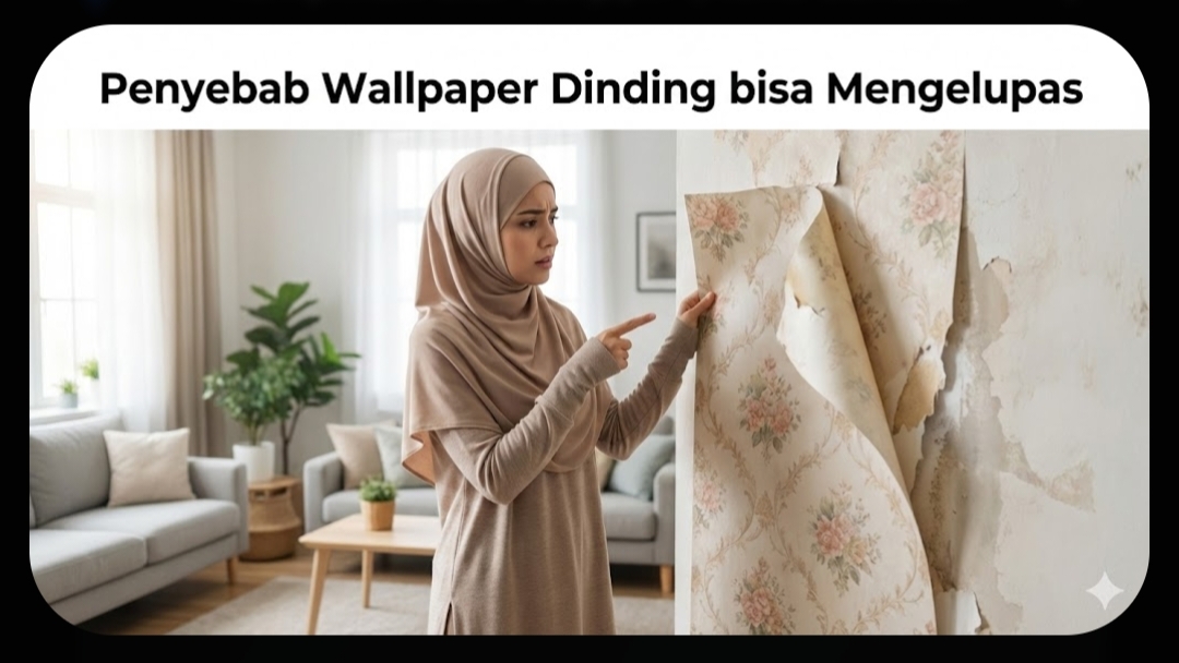 Penyebab wallpaper rusak