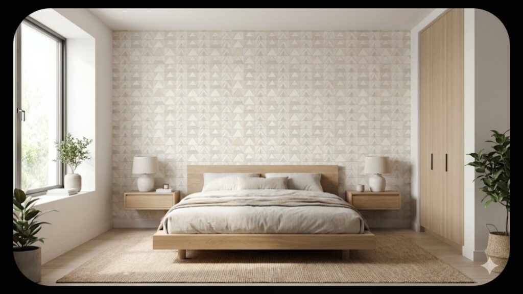 Wallpaper Motif geometris