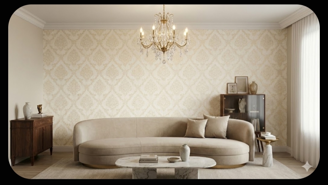 Wallpaper motif klasik