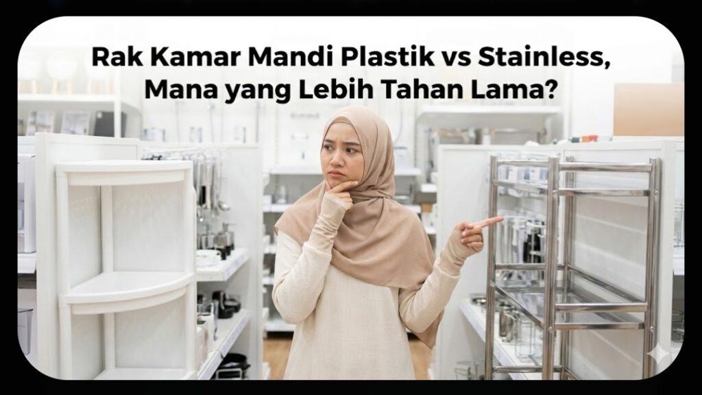 Rak plastik dan stainless
